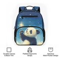 thumbnail image 6 of Jeiento Preschool Backpack for Toddler 2-5, Cute Panda 13.5 Inch Kids School Bag for Boys, Lightweight Bookbag with 2 Side Mesh Pockets, Blue, 6 of 7