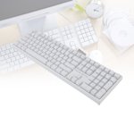 Mechanical Keyboard, Hot Swappable RGB Backlit Wireless Mechanical Keyboard USB C Wired BT 5.1 2.4Ghz Brown Switch for PC Laptop