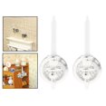 thumbnail image 3 of 1:12 candelero modelo acceso de decoración juguetes para plata Sunnimix mini portavelas de pared, 3 of 8