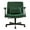 Green, variant on Leumius Velvet Office Chair Criss Cross Legged Chair with Wheels,Reading Chair Vanity Task Desk Chair for Home Office,Blue