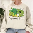 thumbnail image 1 of St Patrick'S Day Emergency Room Lucky Shamrock Nurse Sweatshirt, 1 of 4