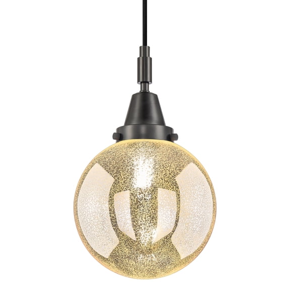 Innovations Lighting 447-1P-G208-8 Beacon 8" Wide Mini Pendant - Black