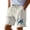 Z157-Light Gray, variant on XINPING Men's Shorts Casual Tropical Print Quick-Dry Pool Swimming Trunks with Pockets Stretch Fabric Mens Summer Clothes