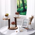thumbnail image 6 of Homoyoyo Stable Wooden Planter Holder Brown for Indoor Outdoor Use 1Set, 6 of 6