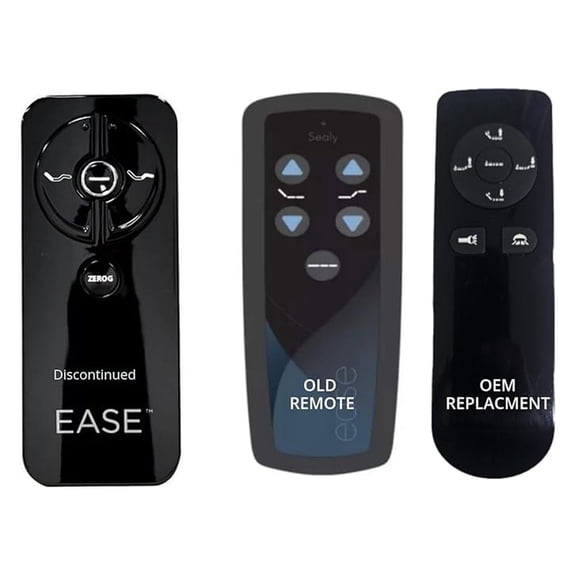 Adjustable Bed Replacement Control Box - Motor Compatible with Sealy Ease 1.0/2.0 - Universal Remote - Power Lift Bed Parts - Programmable - US Support