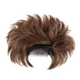 thumbnail image 2 of Postizos de moño desordenado para mujer, extensión de moño para el cabello, peine lateral de sujeción fuerte, moños desordenados, accesorios para el Estilo D Salvador Clip de garras de pelo, 2 of 10