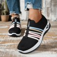thumbnail image 6 of Breathable Flat Shoes With Decorative Cord Detailing for Everyday Outdoor Activity Casual Ons Women Comfortable -on Walking Footwear, 6 of 9