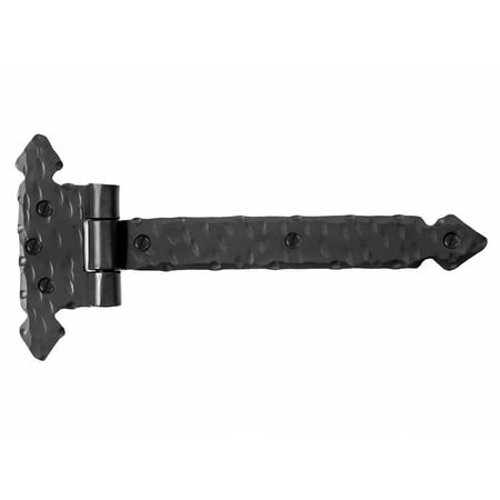 

2 Pack 6 inch Decorative Hinges Black Gate Hinges Wrought Iron Hinges Flush Mount Western Style Hinges Gate Hardware Cast Iron Strap Hinge The Jamestown Series by Borderland Rustic Hardware…
