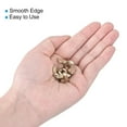 thumbnail image 4 of y M10x1.5" Wing Nut 15 Pcs, Brass Butterfly Wing Nuts Fasteners Parts Hand Twi, 4 of 5