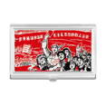 thumbnail image 1 of Red Flag Hat Mao Ze Anthology Business Card Holder Case Pocket Box Wallet, 1 of 3