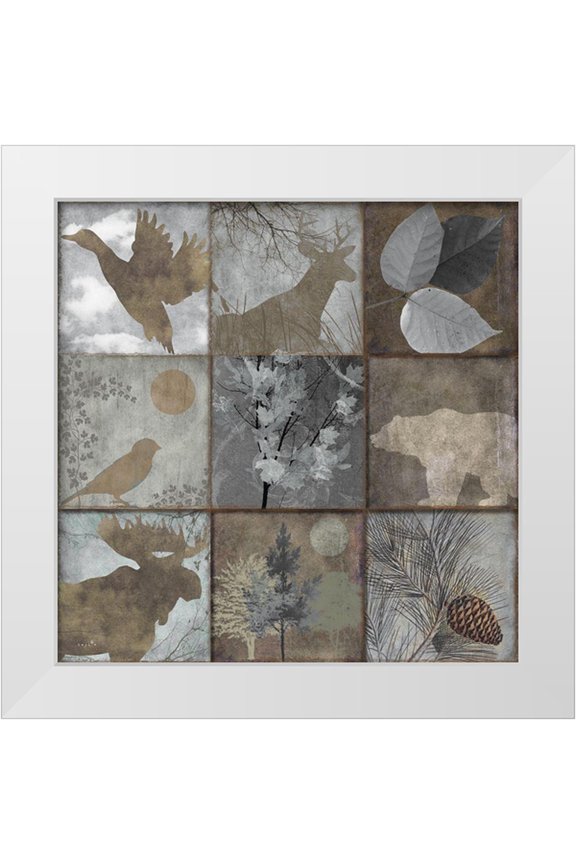 Sophie 6 12x12 White Modern Wood Framed Museum Art Print Titled - Nine Days