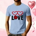 thumbnail image 1 of Tops para hombre, blusas y camisas de cuello redondo y manga corta para hombre, camisetas deportivas informales con estampados a la moda para hombre, blusas de cuello redondo y manga corta, blusas de, 1 of 5