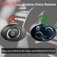 thumbnail image 5 of Heart Horse OBD Key Self Programmer and Keyless Enter Remote 4+1 Button Kit Compatible for J-eep, M3N5WY783X IYZ-C01C, 5 of 7