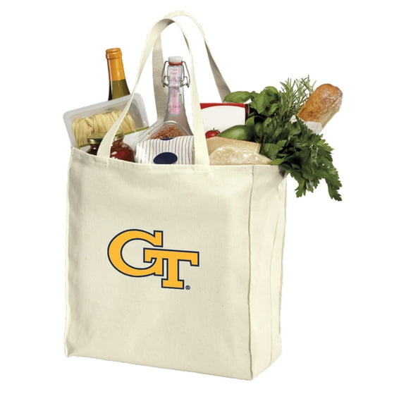 Georgia Tech Tote Bag Georgia Tech Shopping Bags