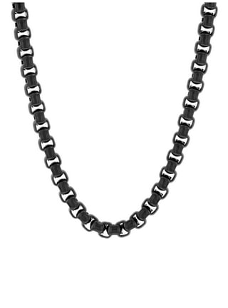 Onyx & Silver Skeleton Key Men's Necklace - Men's Necklaces | Lazaro SoHo