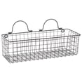 thumbnail image 4 of DII 6.7" Modern Style Iron Wire Medium Wall Baskets in Black (Set of 2), 4 of 9