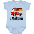 thumbnail image 3 of Inktastic Fireman Daddy is a Firefighter Boys or Girls Baby Bodysuit, 3 of 5