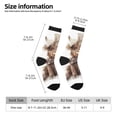 thumbnail image 2 of Disketp C Unisex Crew Socks Lightweight Breathable Ventilation Ankle Socks, Mid-calf socks for Daily, 2 of 6