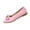 Pink, variant on Women's Flats Shoes Ballet Flats Dress Shoes Comfortable PU Leather Slip on Shoes for Women Red 7.5