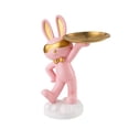 thumbnail image 1 of Figura de conejo organizador de escritorio Macarena Estatuilla de escritorio Rosado, 1 of 8