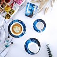 thumbnail image 4 of Van Gogh Starry Sky European Light Luxury Coffee Set Set Latte Steam Pitcher Cappuccino Mug, 4 of 5
