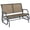 Brown 831, variant on Outdoor Sofa, Outdoor Rocking Chairs, Foldable Reclining Anti Gravity Lounge Rocker w/ Pillow, Cup & Phone Holder, Combo Design w/ Folding Legs, Black, Black Patio Furniture,Steel Outdoor Sectional