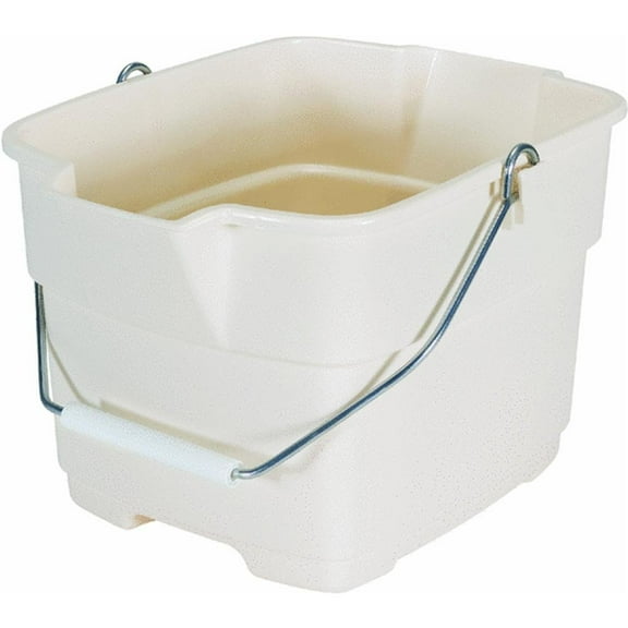Rubbermaid Bisque Bucket, 15-Quart