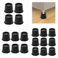thumbnail image 2 of MOMOJIA 4/6/9pcs Heavy Duty 4 Inch Furniture Risers Anti Slip Base For Bed Sofa Table, 2 of 9