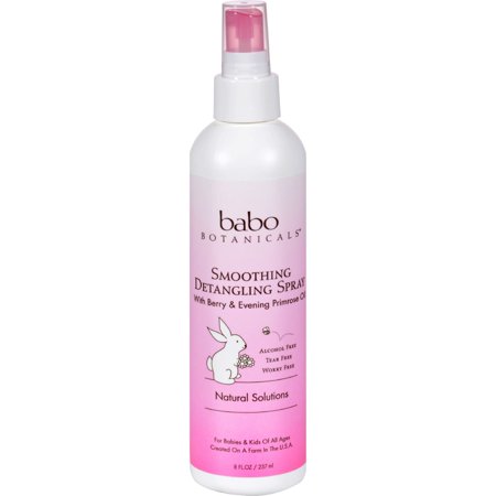 Babo Botanicals Instantly Smooth Detangler Berry Primrose - 8 fl oz