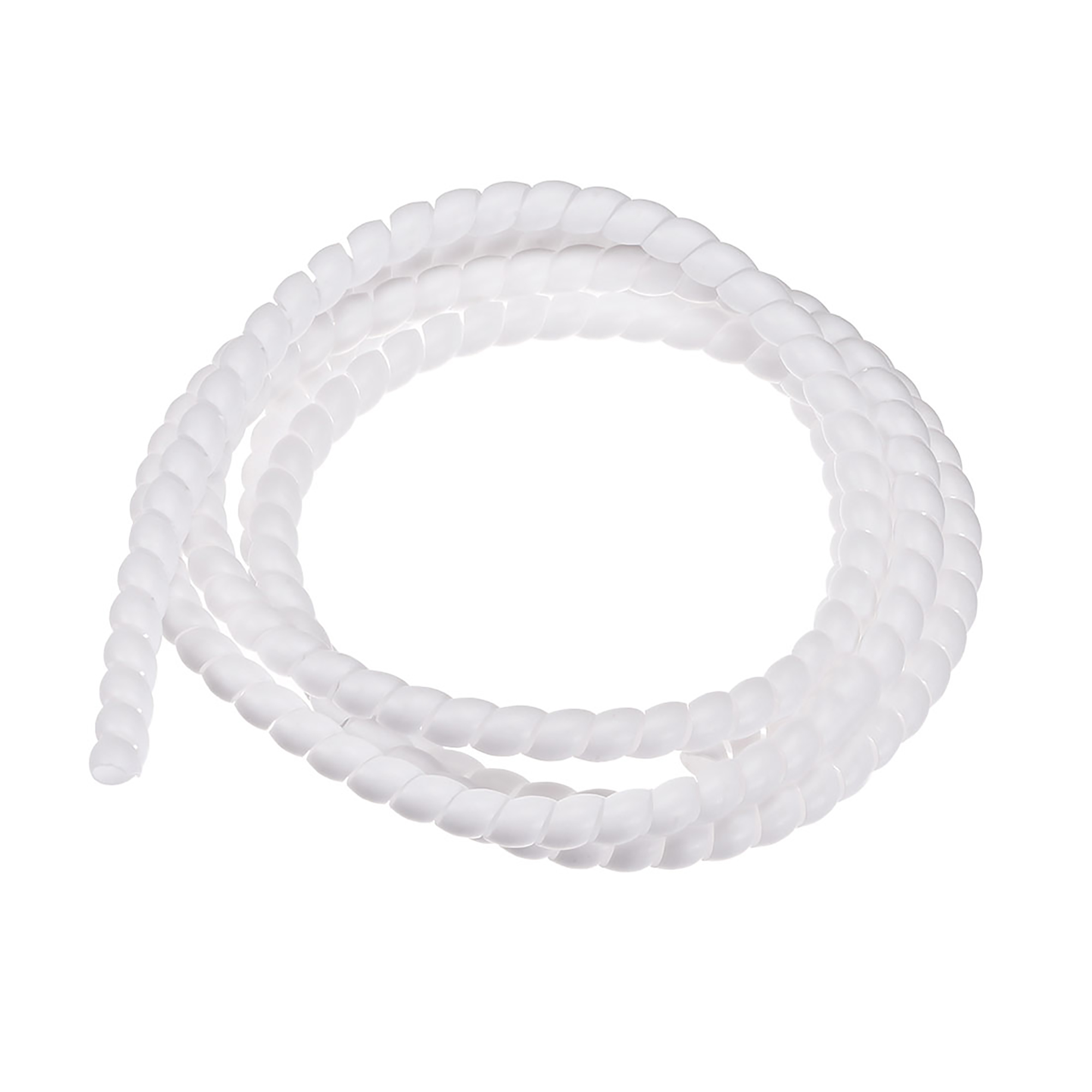 Flexible Spiral Tube Wrap Cable Management Sleeve 8mmx12mm Computer
