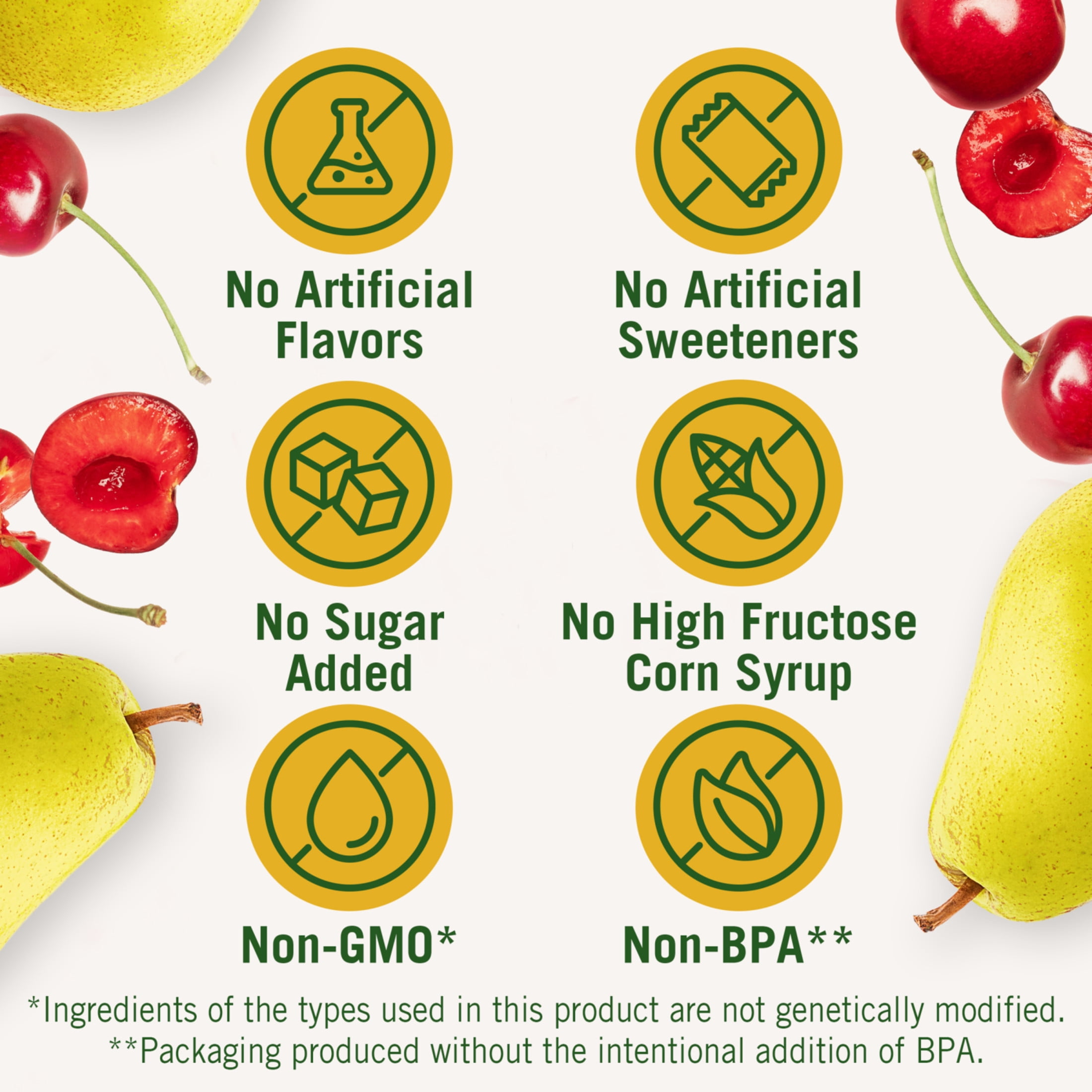 (6 pack) Del Monte Cherry Mixed Fruit No Sugar Added Fruit Cup Snacks 4 oz Cup (Pack of 4)