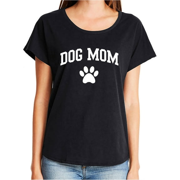 Dog Mom Womens Dolman Tee