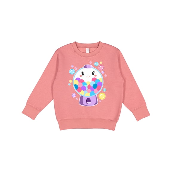 Inktastic Cute Gumball Machine and Bubbles Toddler Sweatshirt