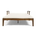 thumbnail image 5 of Afuera Living Double Lounge for Yard and Patio in Teak with Cream Cushions, 5 of 8