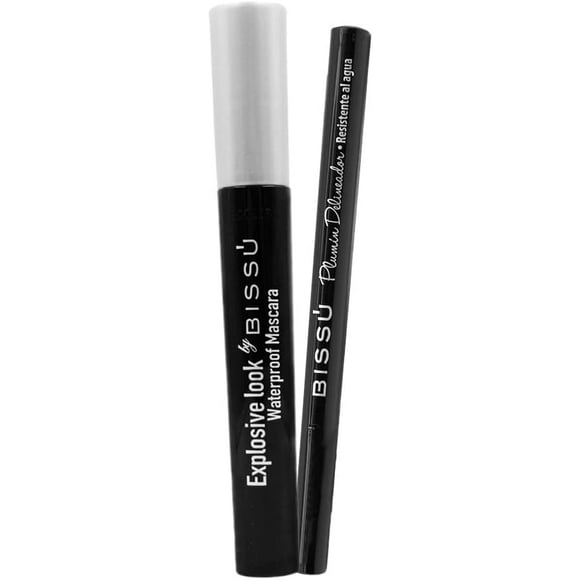Bissú Máscara de pestañas Bissú watterproof y plumín delineador negro Bissú
