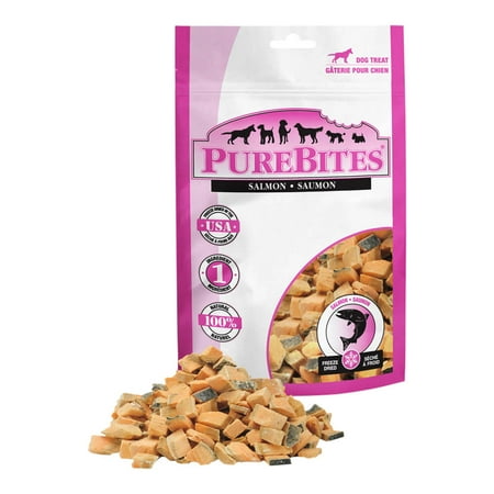 UPC: 0878968001168 | Pure Treats 1.16 oz Pure Bites Freeze Dried Salmon Dog Treat