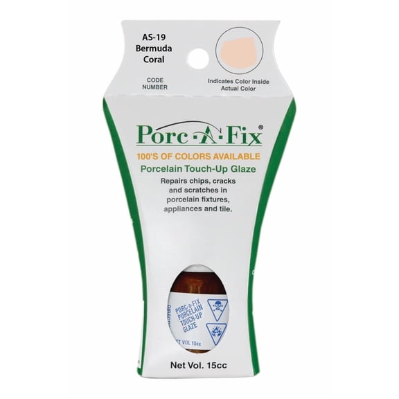 Porc-a-Fix Porcelain Touch-up Kit for American Standard (Bermuda Coral AS19-2)