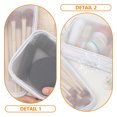 thumbnail image 3 of OULII 3Pcs Travel Cosmetics Bag Mesh for Personal Items Camping, 3 of 8