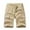 Beige, variant on BXINGOHAI Men's Cargo Shorts Size 48 Waist Men's and Big Men's Outdoor Performance Cargo Short with Pocket Army Green,S