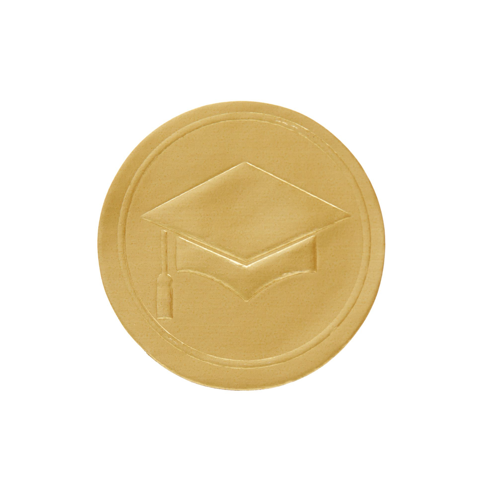 Paper Junkie 100 Pack Graduation Invitation Envelope Seal, Class Of 2023  Grad Decorations Supplies, Gold Foil Stickers, 1 Inch : Target