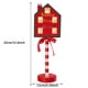 thumbnail image 3 of Decoración Navideña Adorno Navideño Nueva Señal De Tráfico Navideña Luces Decorativas Madera Navidad Vacaciones Ventana Escritorio Ambiente Luces Led De Colores Papá Noel Para Aquí, 3 of 5
