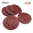 thumbnail image 1 of Discos de lija 125mm velcro lija excéntrica hojas de lija 8 agujeros nuevos, 1 of 5