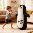 thumbnail image 2 of Punching Bag Fitness Set, 120cm Inflatable with Gloves, Indoor Cardio Exercise & Activity Toy, 2 of 6