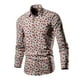 thumbnail image 1 of Blusa y camisa de manga larga con cuello vuelto para hombre, blusa informal de moda con estampado de cuello vuelto y botones, blusa de manga larga para hombre, 1 of 5