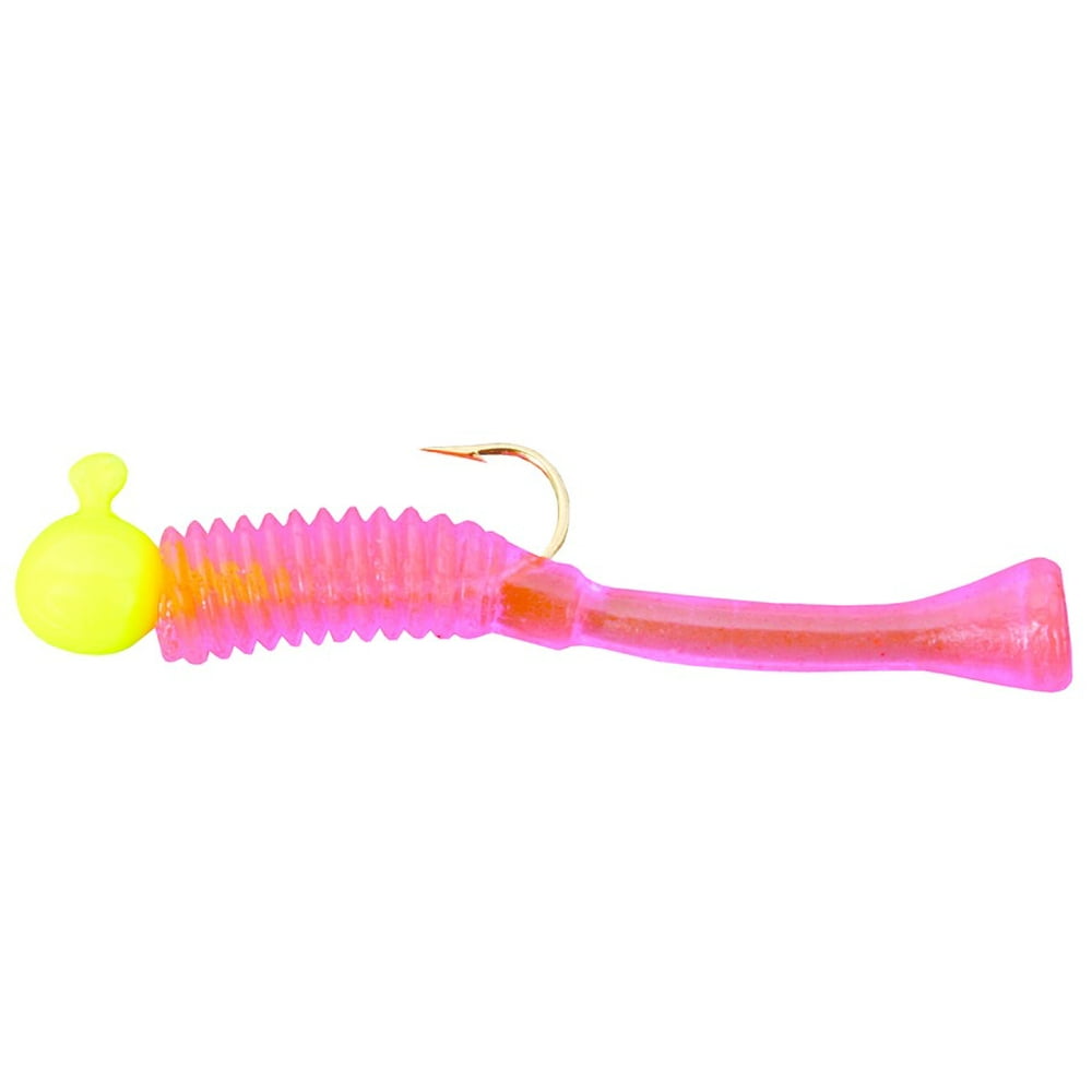 Cubby MiniMite Freshwater Fishing Jig, Yellow Chartreuse