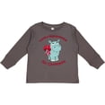 thumbnail image 3 of Inktastic I Want a Hippopotamus for Christmas Boys or Girls Long Sleeve Toddler T-Shirt, 3 of 5