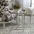 thumbnail image 2 of Uttermost 251-Burnett-Nest-Table Burnett Set Of 2 Modern Industrial Side Nesting Tables -, 2 of 4