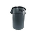 thumbnail image 1 of Rubbermaid 265500GY Brute Refuse Container  Round  Plastic  55gal  Gray, 1 of 1