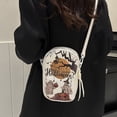 thumbnail image 4 of Bolso Bandolera Fantasma PU Halloween Pequeño Hobo Gran Capacidad, 4 of 9