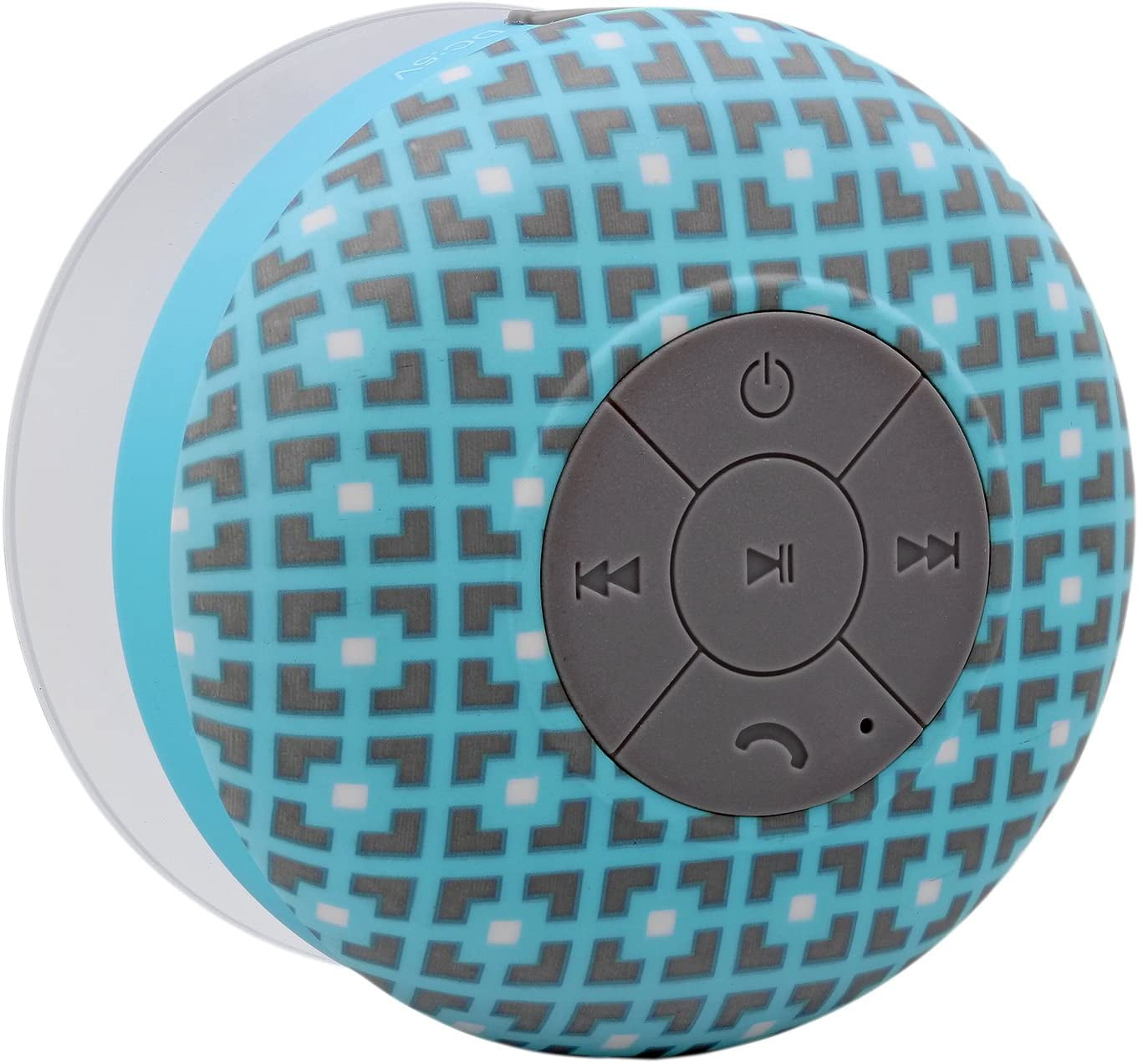 Square Aduro AquaSound WSP20 Shower Speaker Portable Waterproof Wireless Bluetooth Speaker